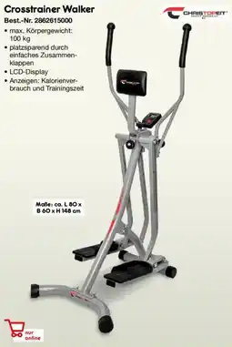 Netto Marken-Discount CHRISTOPEIT SPORT Crosstrainer Walker Angebot