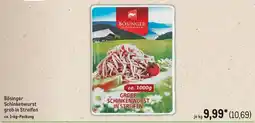 METRO Bösinger Schinkenwurst grob in Streifen Angebot