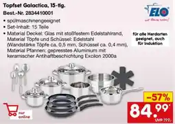 Netto Marken-Discount ELO Topfset Galactica, 15-tlg. Angebot