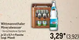 METRO Wittmannsthaler Mineralwasser Angebot