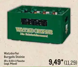 METRO Watzdorfer Burgpils Steinie Angebot