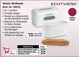 Netto Marken-Discount ECHTWERK Versch. Brotboxen Angebot