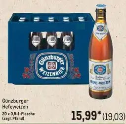 METRO Günzburger Hefeweizen Angebot