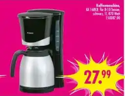 Möbel Boss Kaffeemaschine Angebot