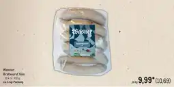 METRO Wasner Bratwurst fein Angebot