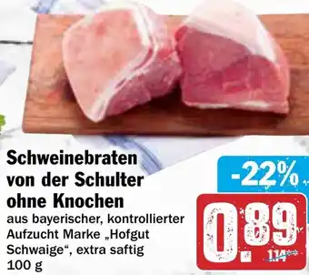 AEZ Schweinebraten von der Schulter ohne Knochen Angebot