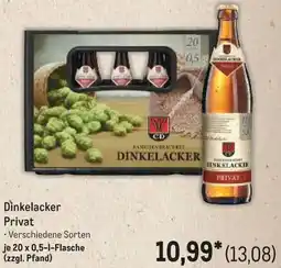 METRO Dinkelacker Privat Angebot