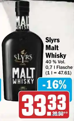 AEZ Slyrs Malt Whisky Angebot