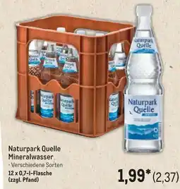 METRO Naturpark Quelle Mineralwasser Angebot