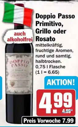 AEZ Doppio Passo Primitivo, Grillo oder Rosato Angebot