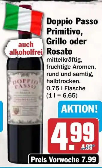 AEZ Doppio Passo Primitivo, Grillo oder Rosato Angebot