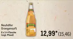 METRO Neuhöfer Orangensaft Angebot