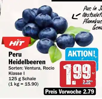 AEZ Peru Heidelbeeren Angebot