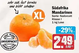 AEZ Südafrika Mandarinen Angebot