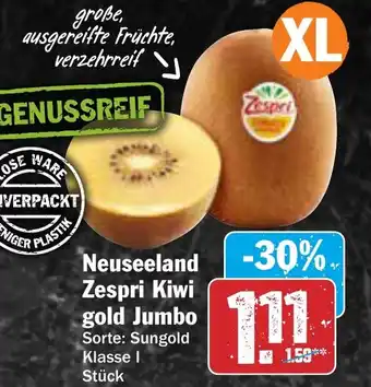 AEZ Neuseeland Zespri Kiwi Angebot