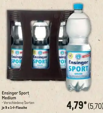 METRO Ensinger Sport Medium Angebot