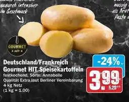 AEZ Deutschland/Frankreich Gourmet HIT Speisekartoffeln Angebot