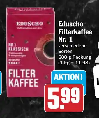 AEZ Eduscho Filterkaffee Nr. 1 Angebot