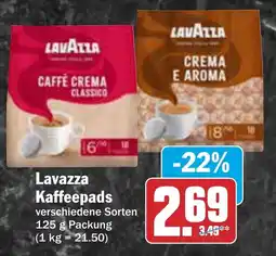 AEZ Lavazza Kaffeepads Angebot