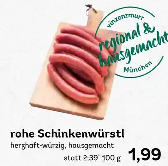 AEZ rohe Schinkenwürstl Angebot