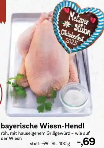 AEZ bayerische Wiesn-Hendl Angebot