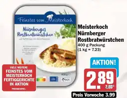 AEZ Meisterkoch Nürnberger Rostbratwürstchen Angebot