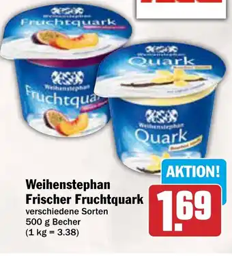 AEZ Weihenstephan Frischer Fruchtquark Angebot