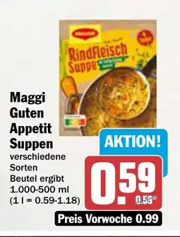 AEZ Maggi Guten Appetit Suppen Angebot