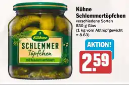 AEZ Kühne Schlemmertöpfchen Angebot