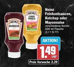 AEZ Heinz Feinkostsaucen, Ketchup oder Mayonnaise Angebot