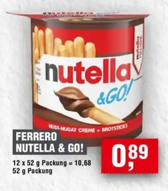 Handelshof FERRERO NUTELLA & GO! Angebot