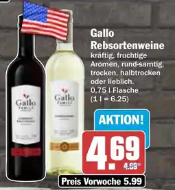 AEZ Gallo Rebsortenweine Angebot