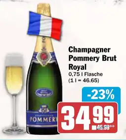 AEZ Champagner Pommery Brut Royal Angebot