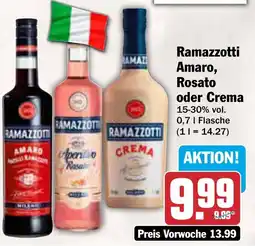 AEZ Ramazzotti Amaro, Rosato oder Crema Angebot