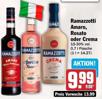 AEZ Ramazzotti Amaro, Rosato oder Crema Angebot