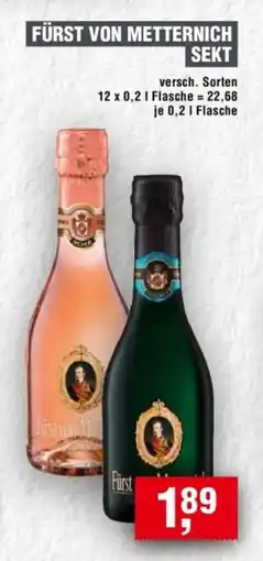 Handelshof FÜRST VON METTERNICH SEKT Angebot