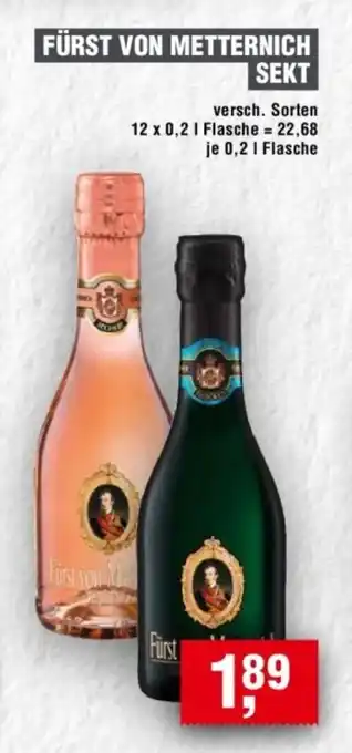 Handelshof FÜRST VON METTERNICH SEKT Angebot