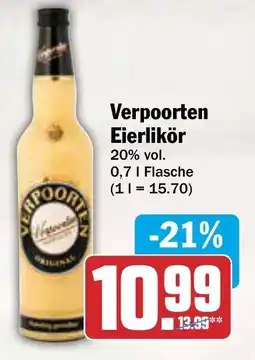 AEZ Verpoorten Eierlikör Angebot