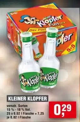 Handelshof KLEINER KLOPFER Angebot