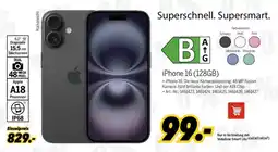 MEDIMAX Apple iPhone 16 (128GB) Angebot