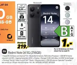 MEDIMAX Xiaomi Redmi Note 14 5G (256GB) Angebot