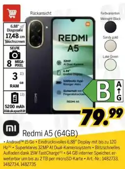 MEDIMAX Xiaomi Redmi A5 (64GB) Angebot