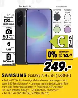 MEDIMAX SAMSUNG Galaxy A36 5G (128GB) Angebot