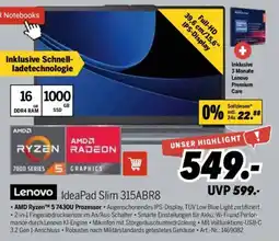 MEDIMAX Lenovo IdeaPad Slim 315ABR8 Angebot