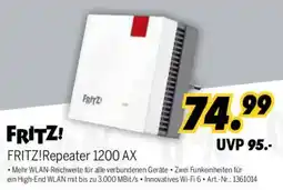 MEDIMAX FRITZ! FRITZ!Repeater 1200 AX Angebot