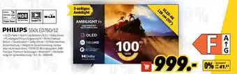 MEDIMAX PHILIPS Smart TV 550LED760/12 Angebot