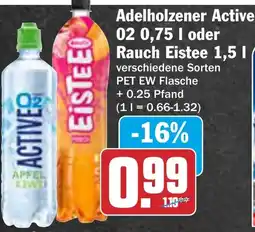 AEZ Adelholzener Active 02 oder Rauch Eistee Angebot