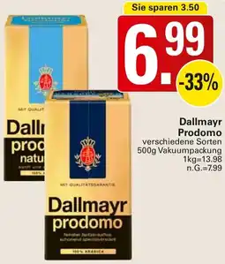 WEZ Dallmayr Prodomo Angebot