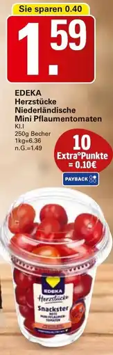 WEZ EDEKA Herzstücke Niederländische Mini Pflaumentomaten Angebot
