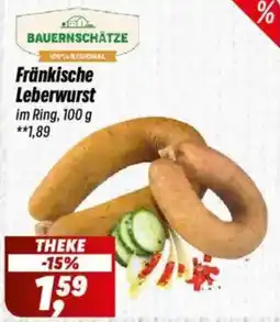 Simmel BAUERNSCHÄTZE Fränkische Leberwurst Angebot